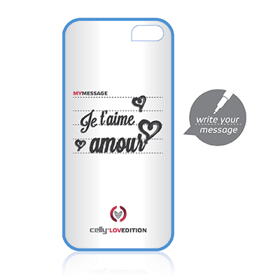 Celly CLOVE185BL mobile phone case Cover Blue, White – image 3