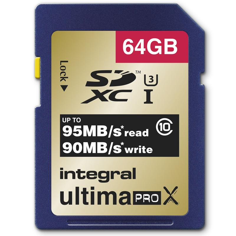 Integral SDXC 64GB Class 10