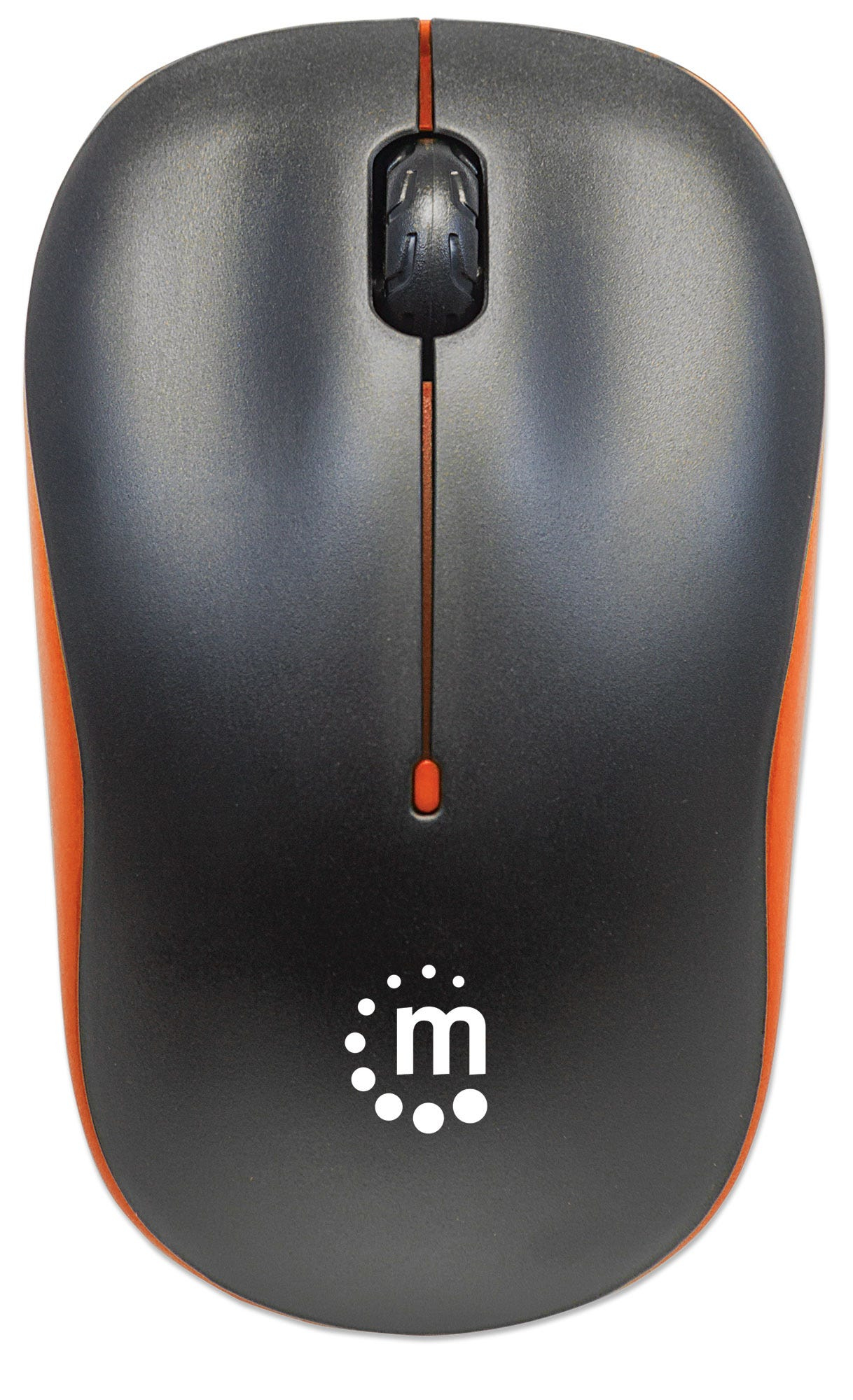 Manhattan Success Wireless Mouse, Black/Orange, 1000dpi – image 3