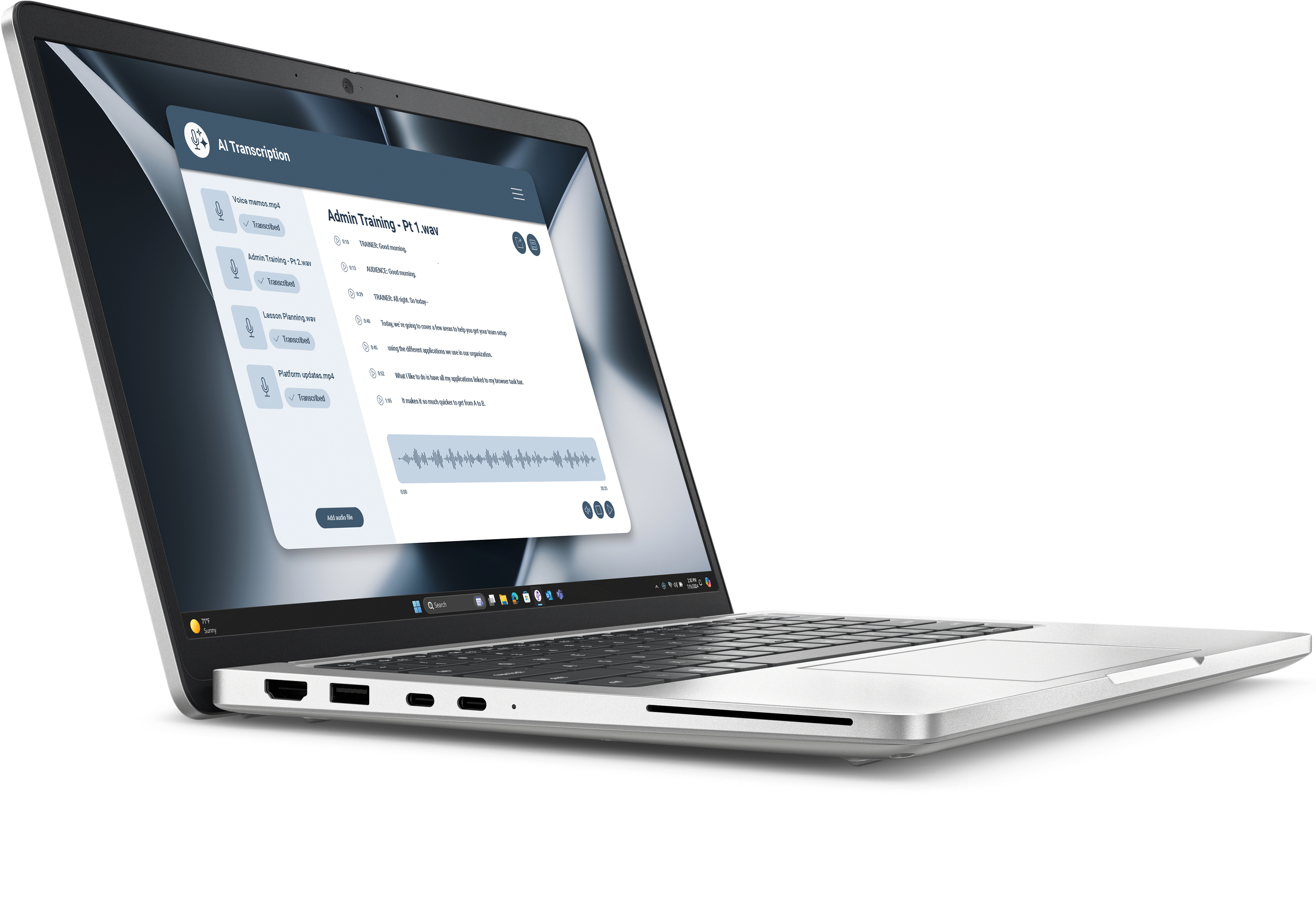 DELL Pro 13 Plus PB13255 en uso por profesional