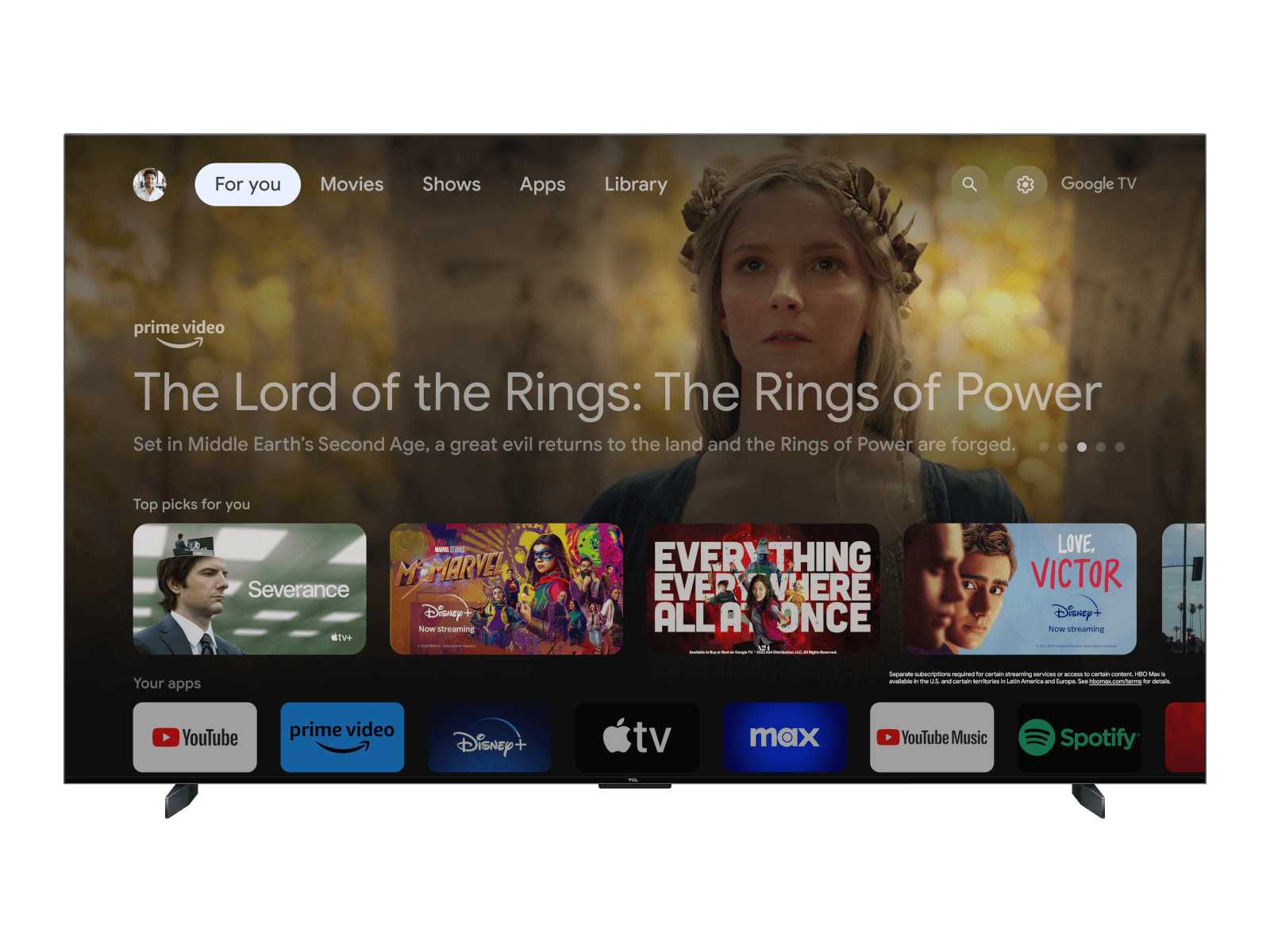 TCL C80 98C809 TV 2.49 m (98") 4K Ultra HD Smart TV Wi-Fi Black 1500 cd/m² – image 3