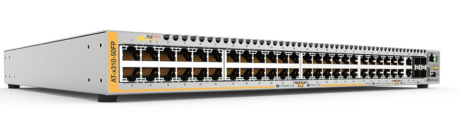 Allied Telesis AT-X310-50FT network switch Managed L3 Fast Ethernet (10/100) 1U Grey