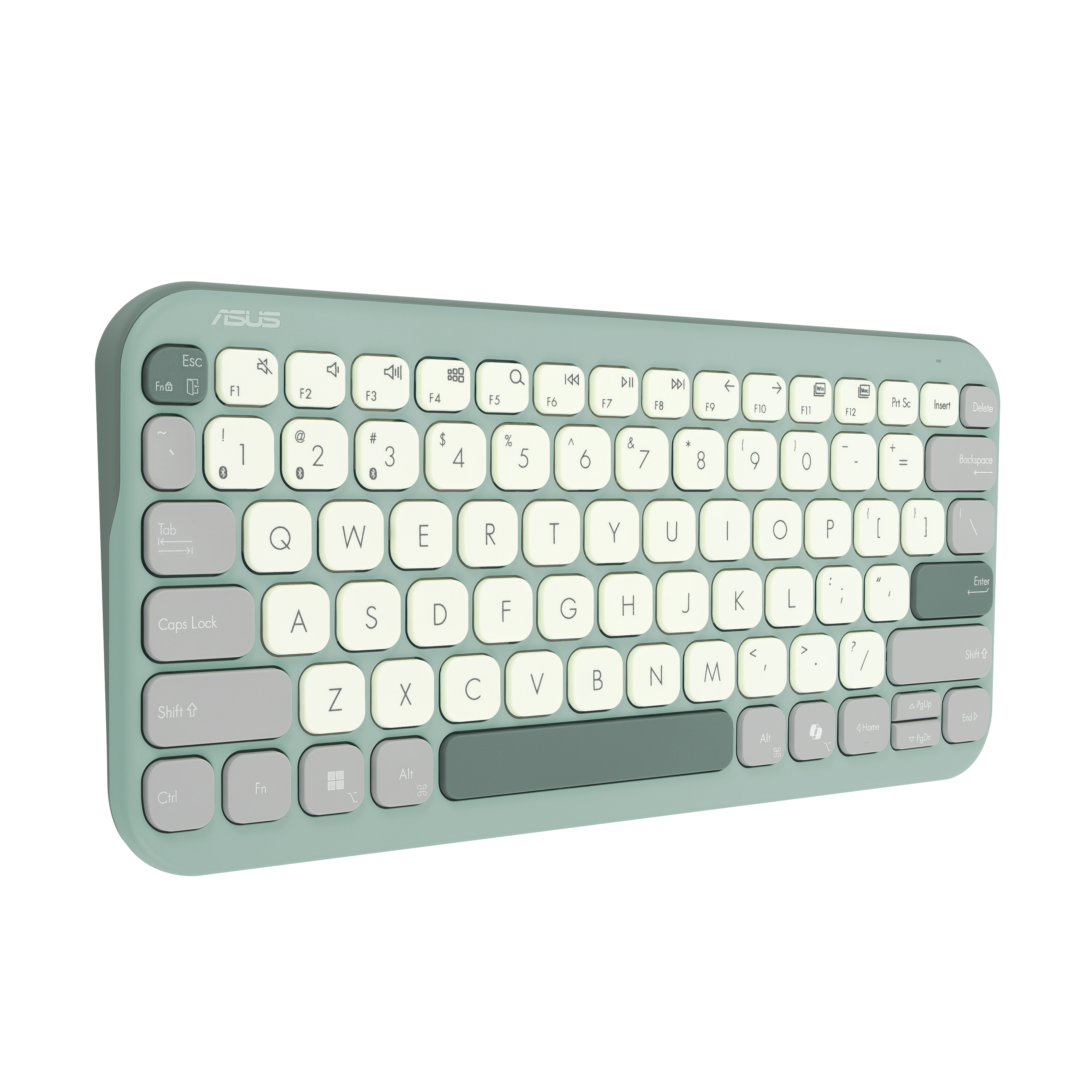 ASUS KW100 Marshmallow Tastatur grün Zubehör