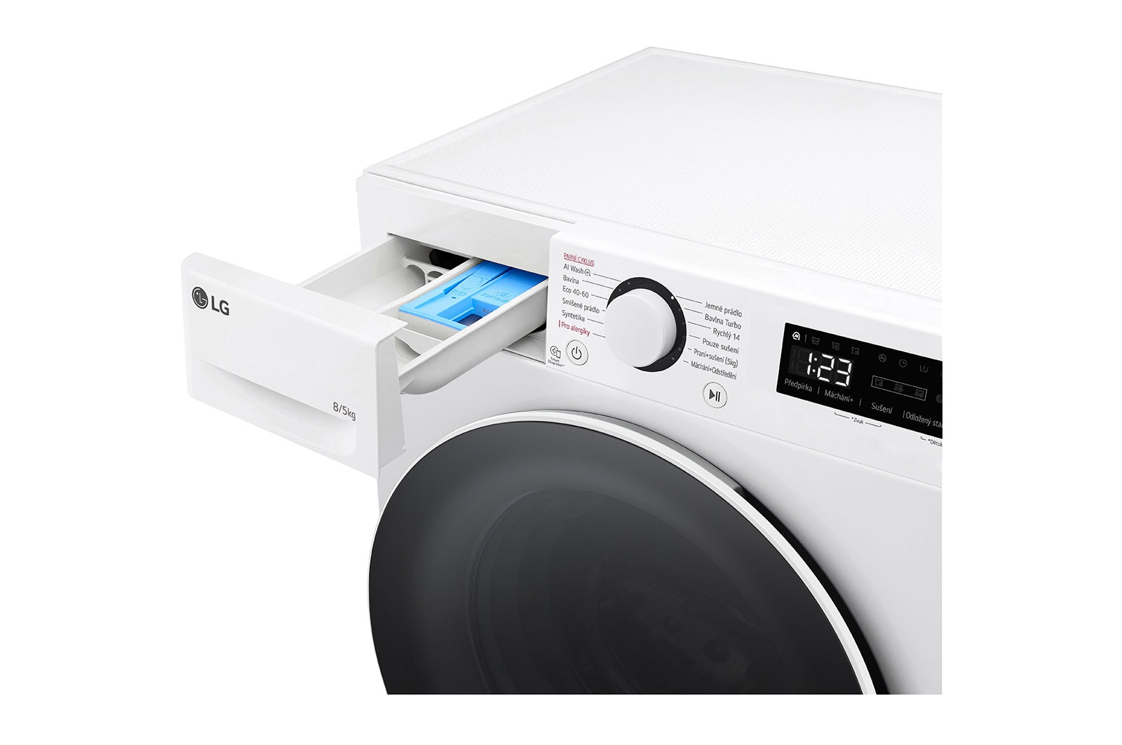 LG FCR5A85WW washer dryer Freestanding Front-load White – image 6