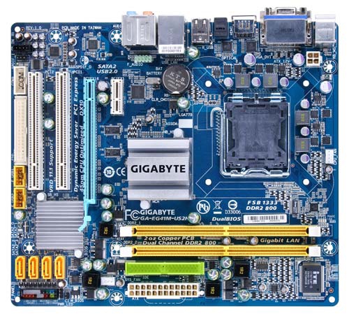 GIGABYTE GA-EG41M-US2H motherboard LGA 775 (Socket T) micro ATX – image 1