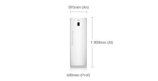 Samsung RR82FJSW fridge Freestanding – image 5