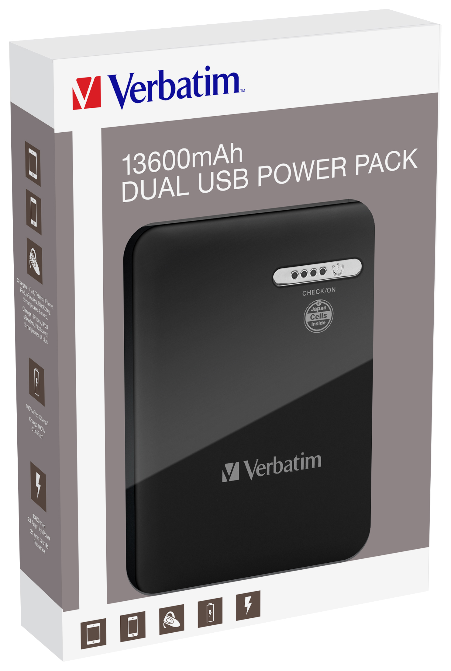 Verbatim Dual USB Portable Power Pack – image 5