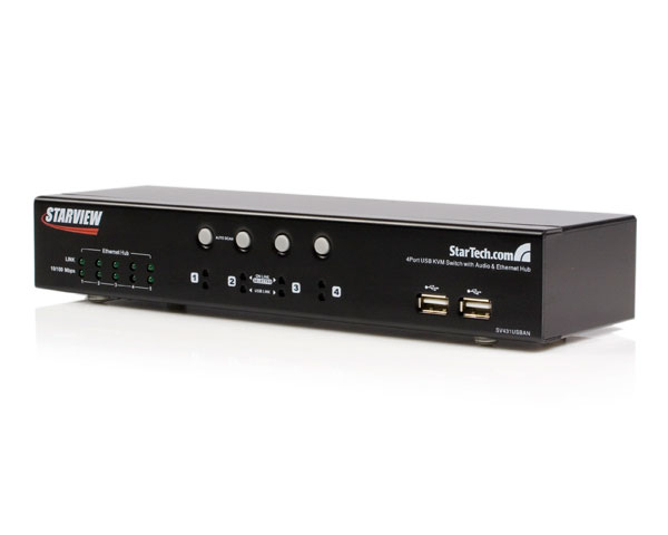 StarTech.com SV431USBAN KVM switch Black – image 1