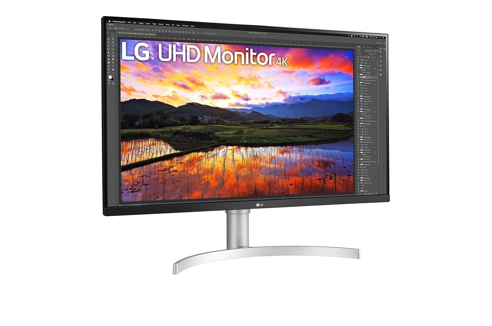 LG 32UN650-W computer monitor – image 3