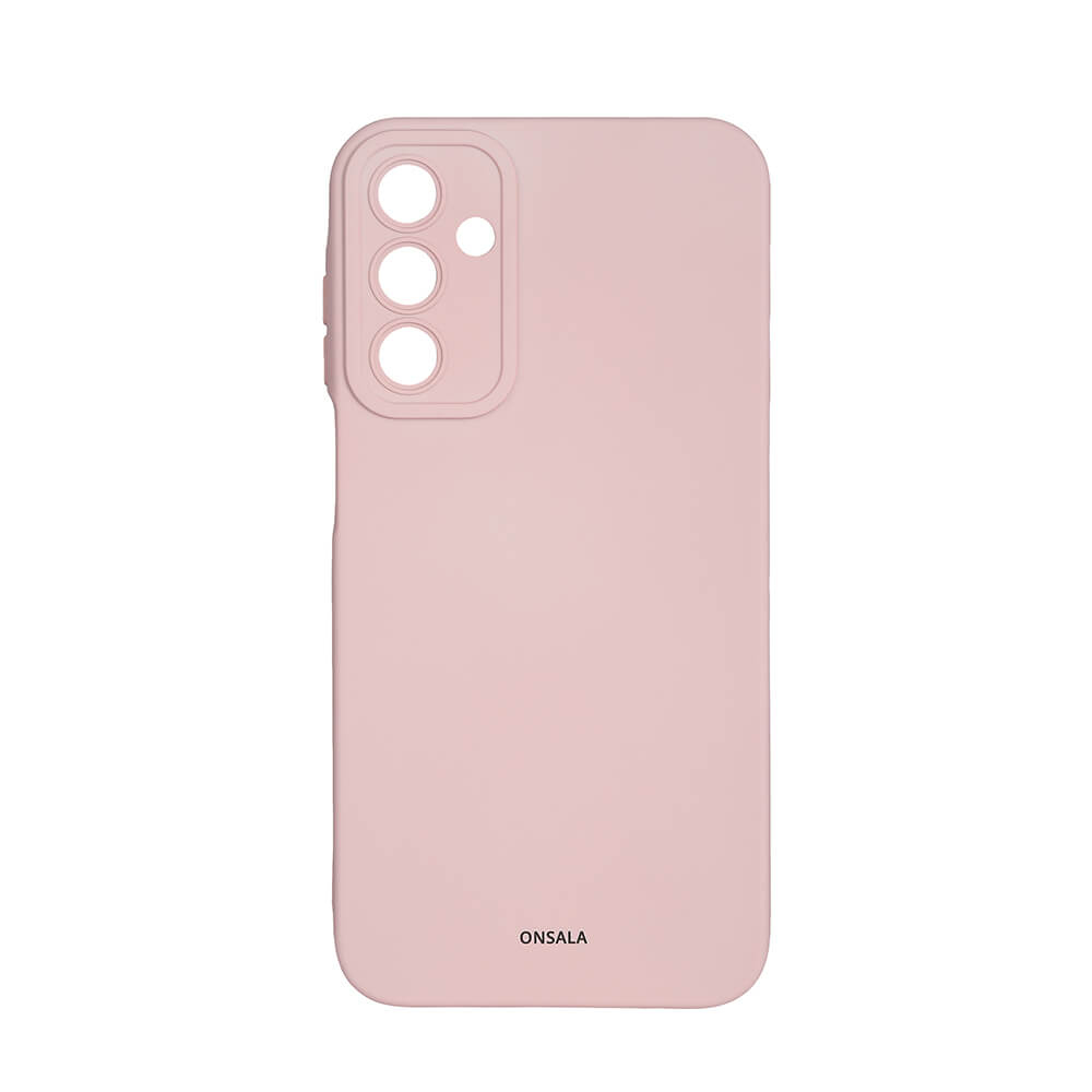 Onsala Phone Case with Silicone Feel Chalk Pink - Samsung A15 – image 1