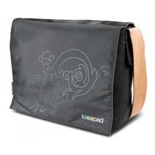 Lenovo M150 38.1 cm (15") Messenger case Black, Orange