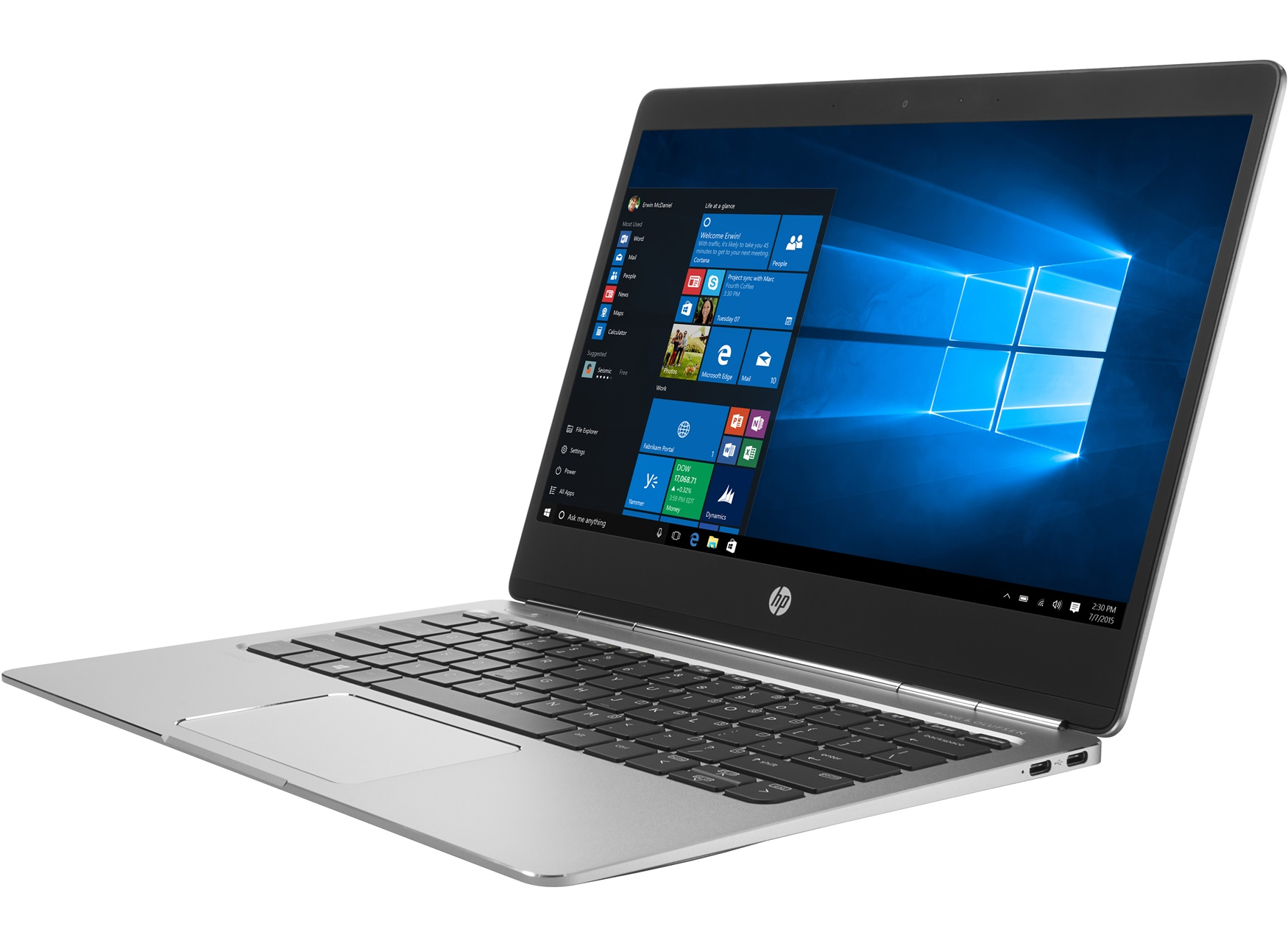 HP EliteBook Folio G1 + Elite USB-C Docking Station – image 2