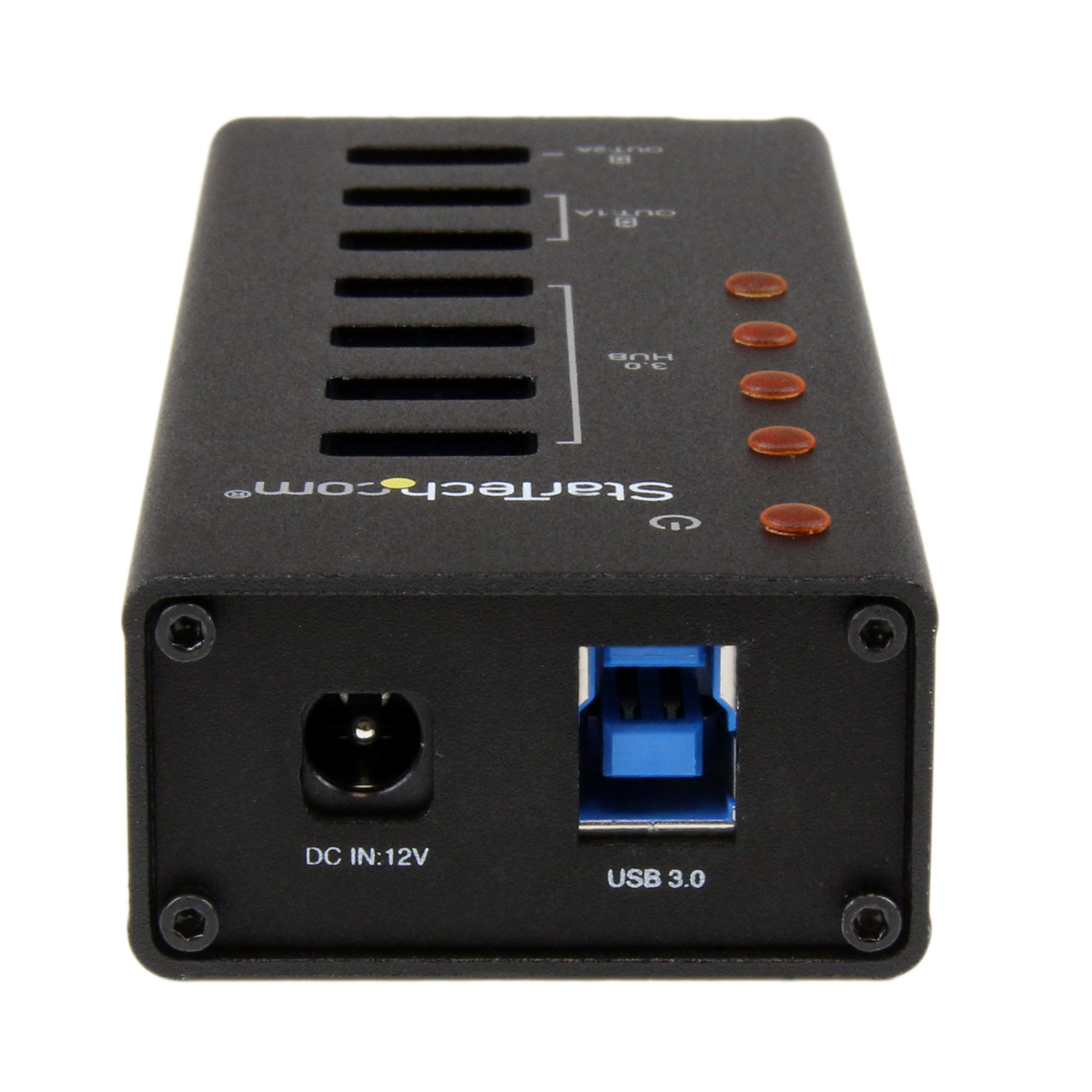 StarTech.com 4 Port USB 3.0 Hub (5Gbps) plus 3 Dedicated USB Charging Ports (2 x 1A & – image 3