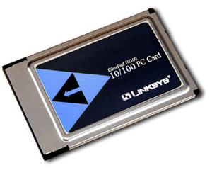 Linksys EtherFast® 10/100 PCMCIA Card for Europe