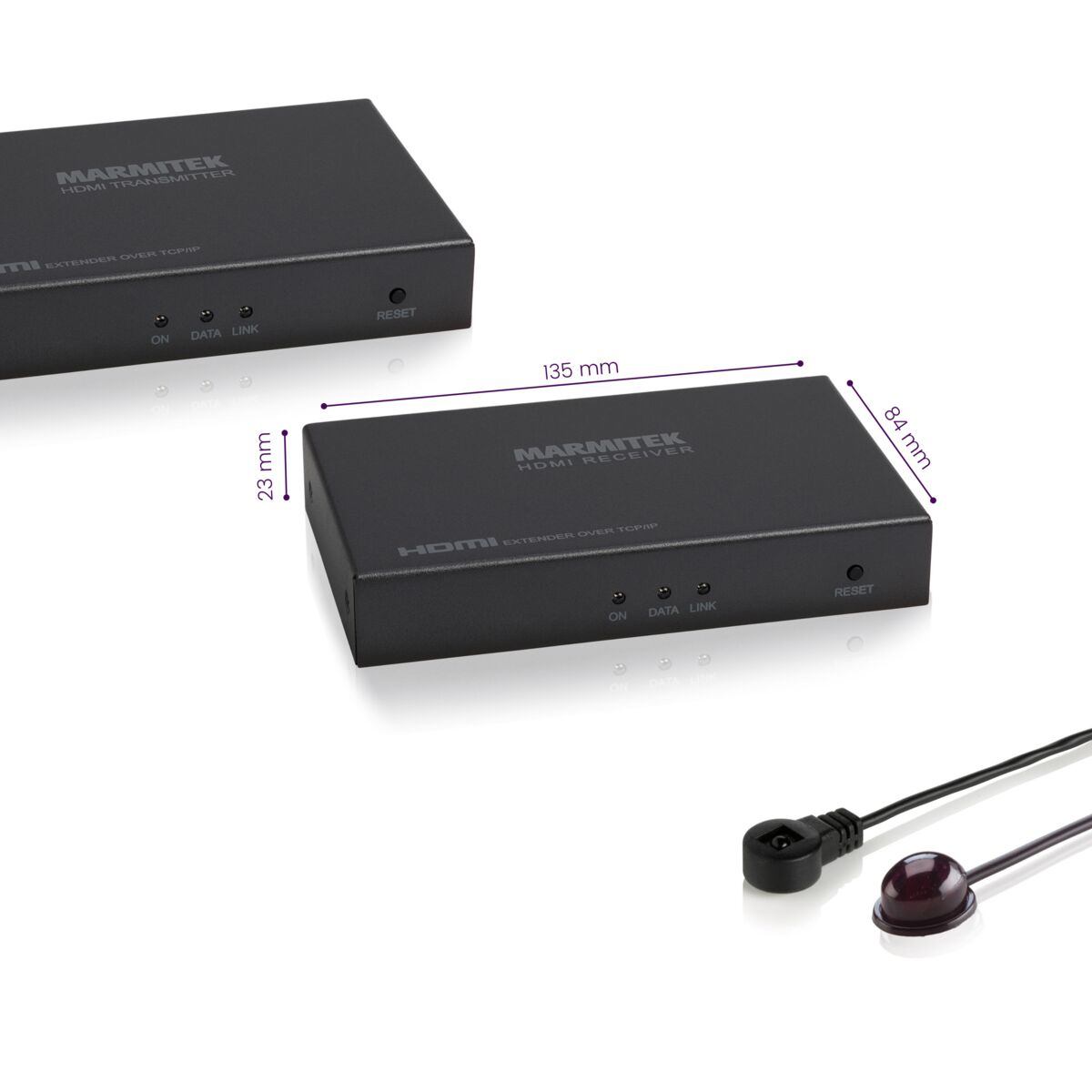 Marmitek MegaView 91 - HDMI extender ethernet - 100-120 m - IR return – image 8
