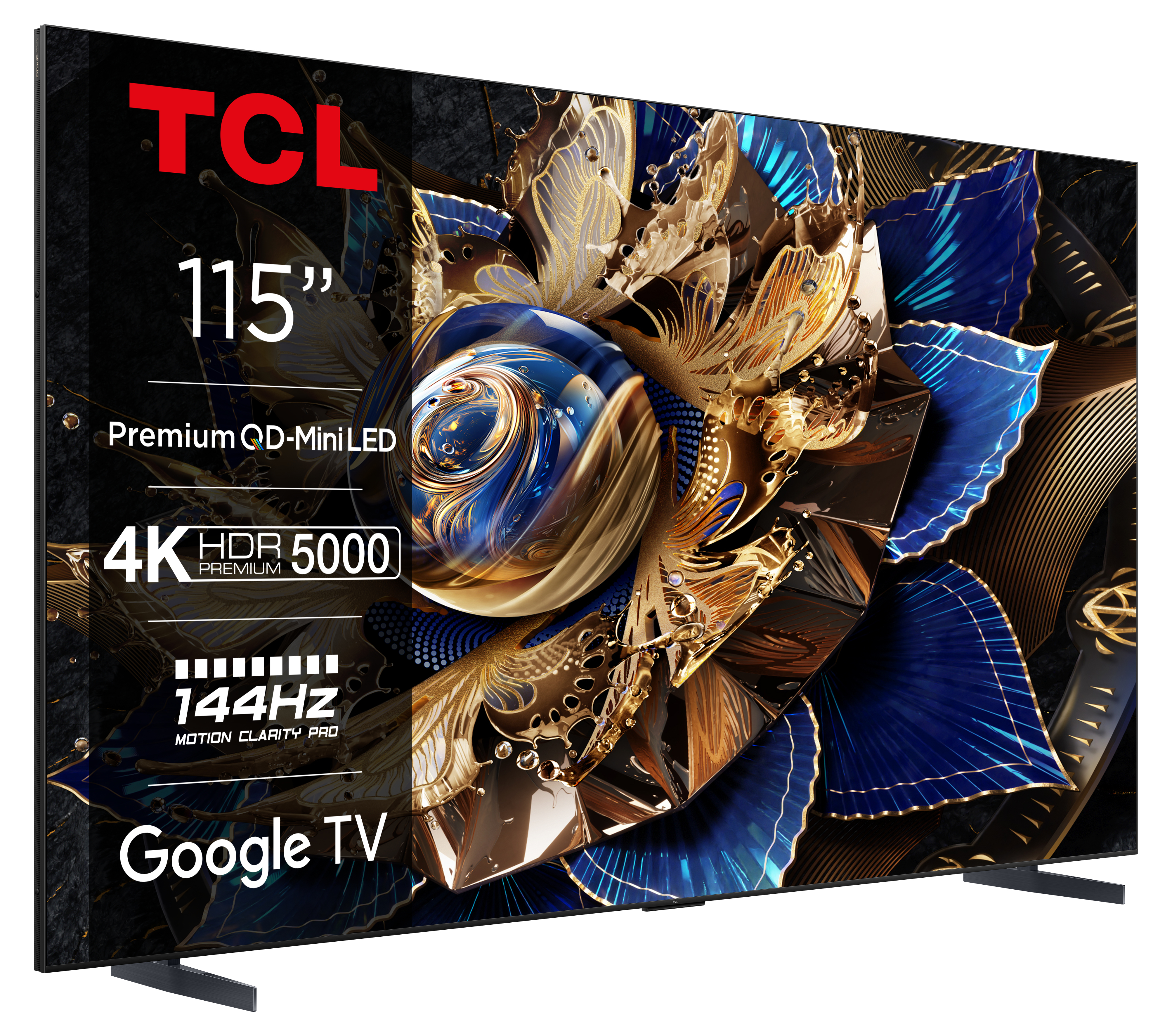 TV QLED TCL 115X955 Max 292 cm 4K UHD Google TV Aluminium brossé — photo 12