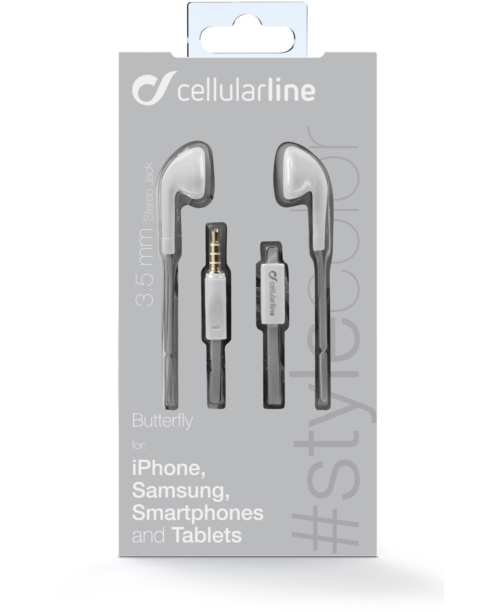 Cellularline Stylecolor Earphones - Jack – image 2