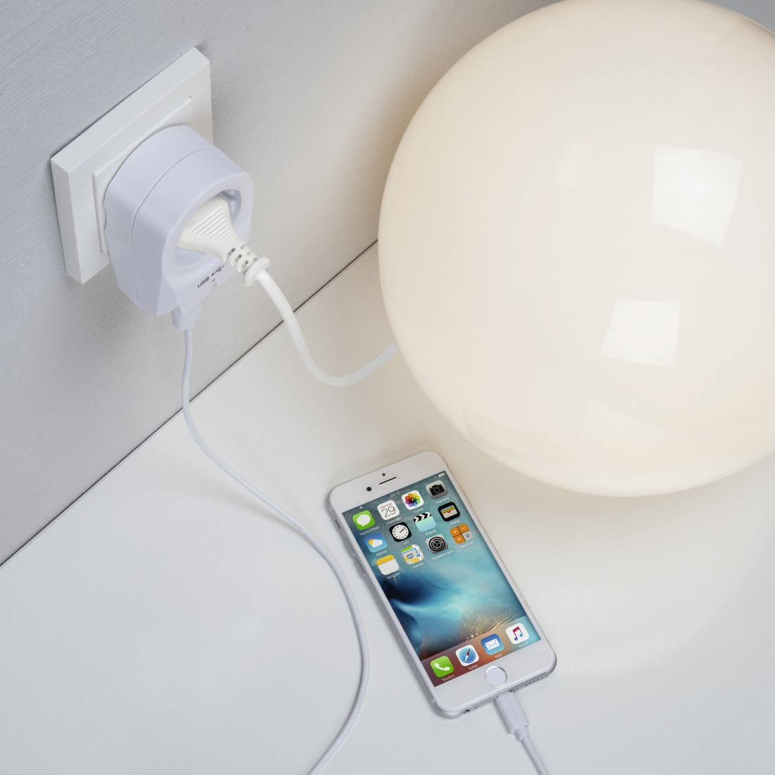 Hama 00121965 mobile device charger Universal White AC, USB Indoor – image 2