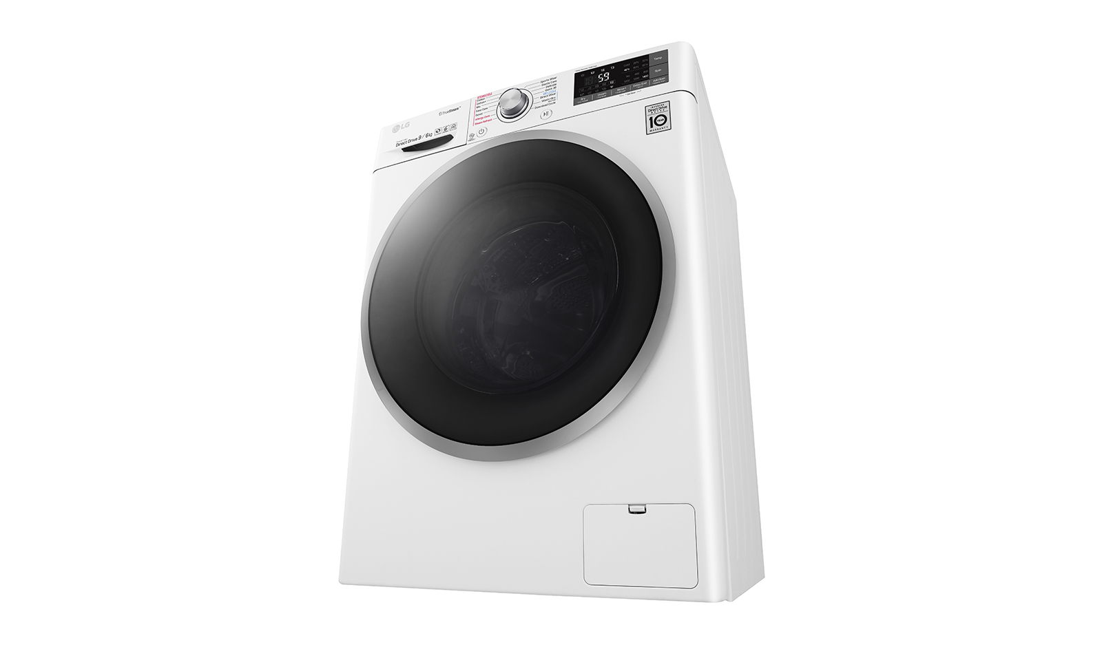 LG F4J7FH1W washer dryer Freestanding Front-load Black, White – image 6
