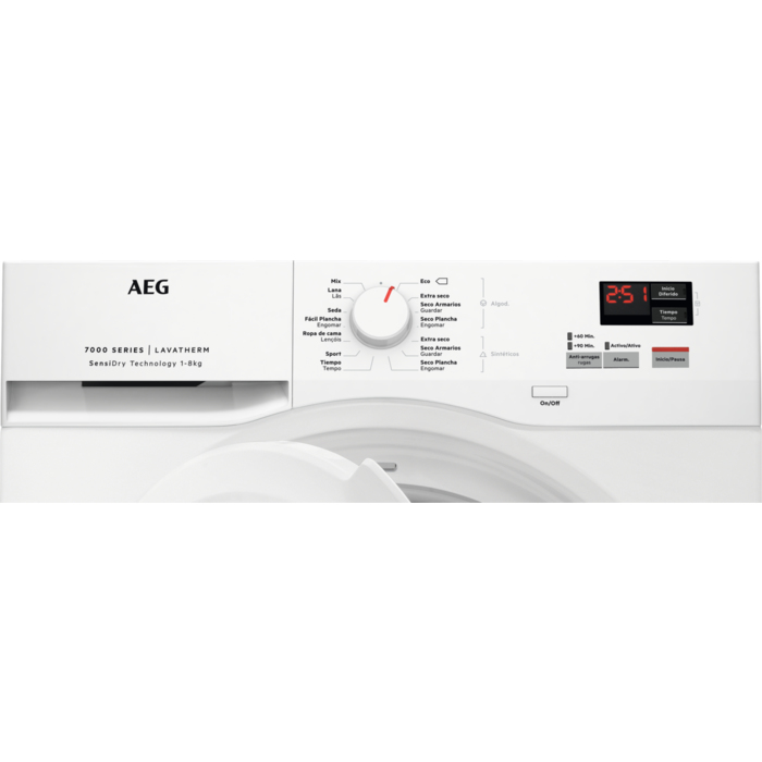AEG T7DBK860Z tumble dryer Freestanding Front-load – image 2