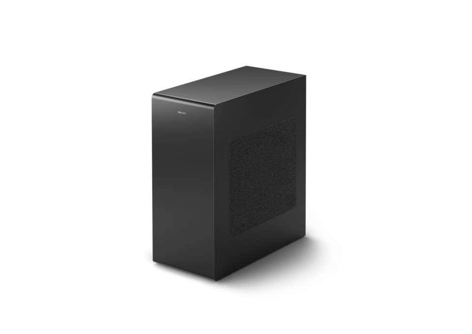 Philips TAB7807/37 soundbar speaker Black 3.1 channels – image 8