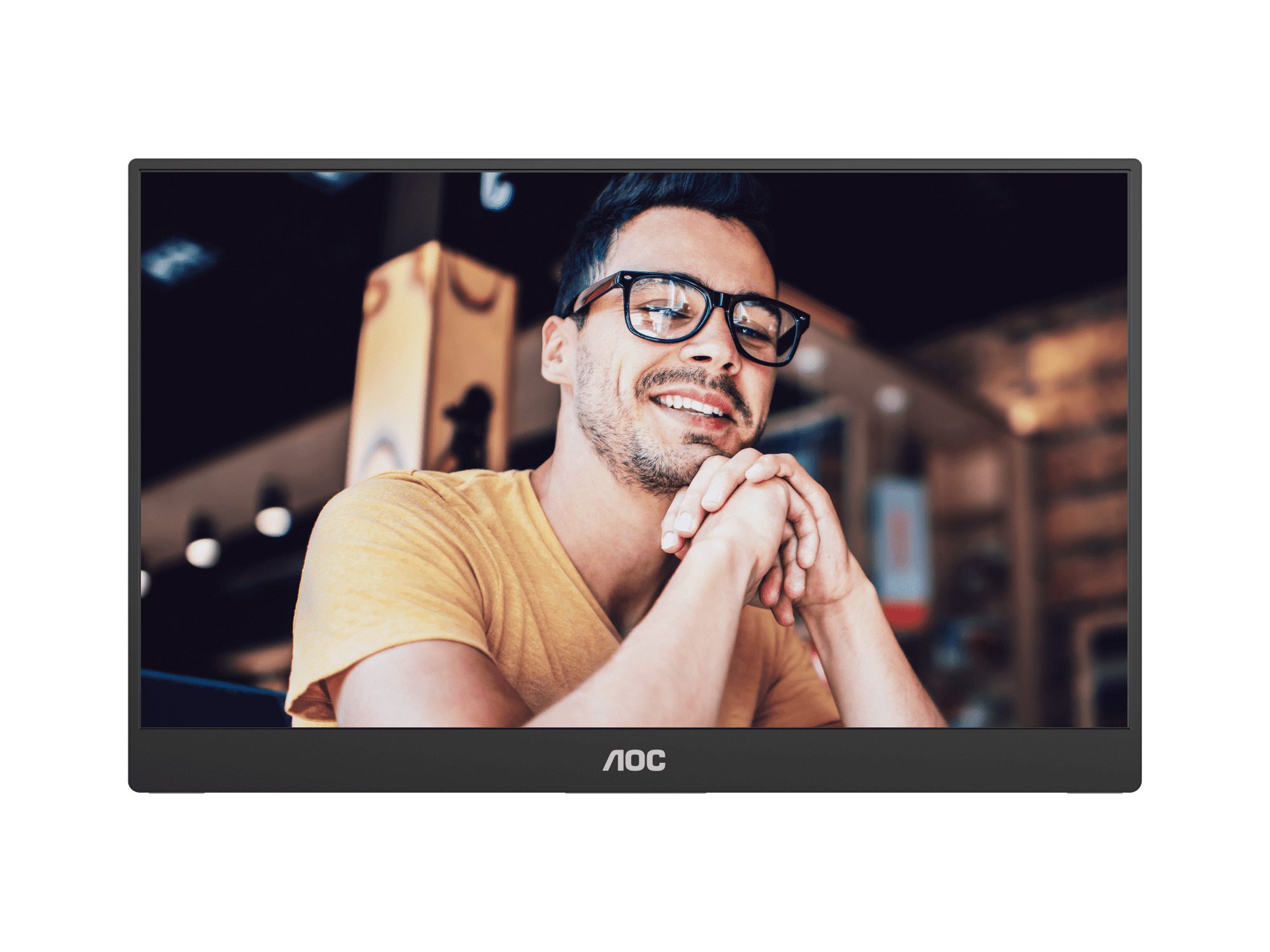 AOC 16T10/75 portable TV/monitor Portable monitor Black – image 2