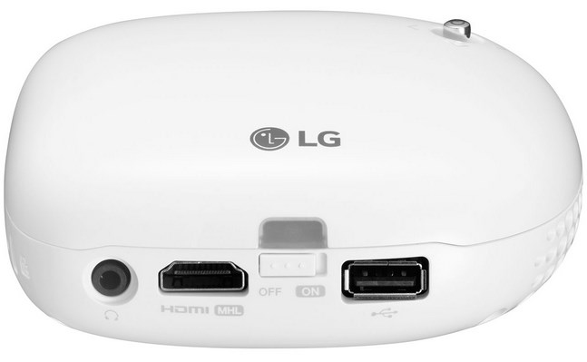 LG PV150G data projector Standard throw projector 100 ANSI lumens DLP White – image 4