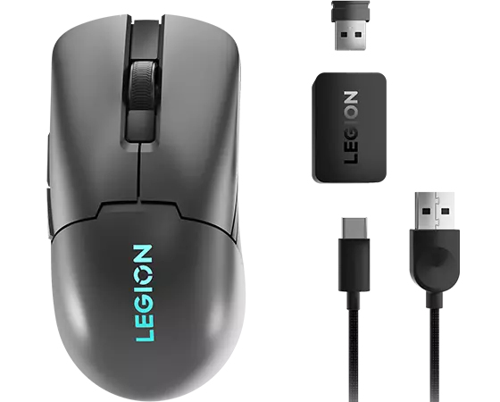 Lenovo M600s mouse Gaming Ambidextrous RF Wireless + Bluetooth + USB Type-C Optical 19000 DPI – image 2