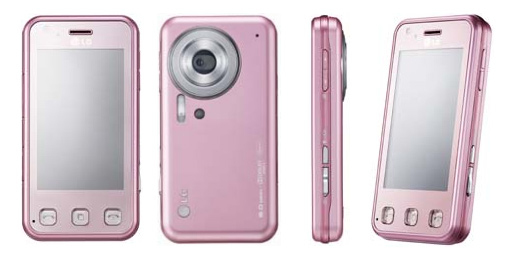 LG KC910i Pink