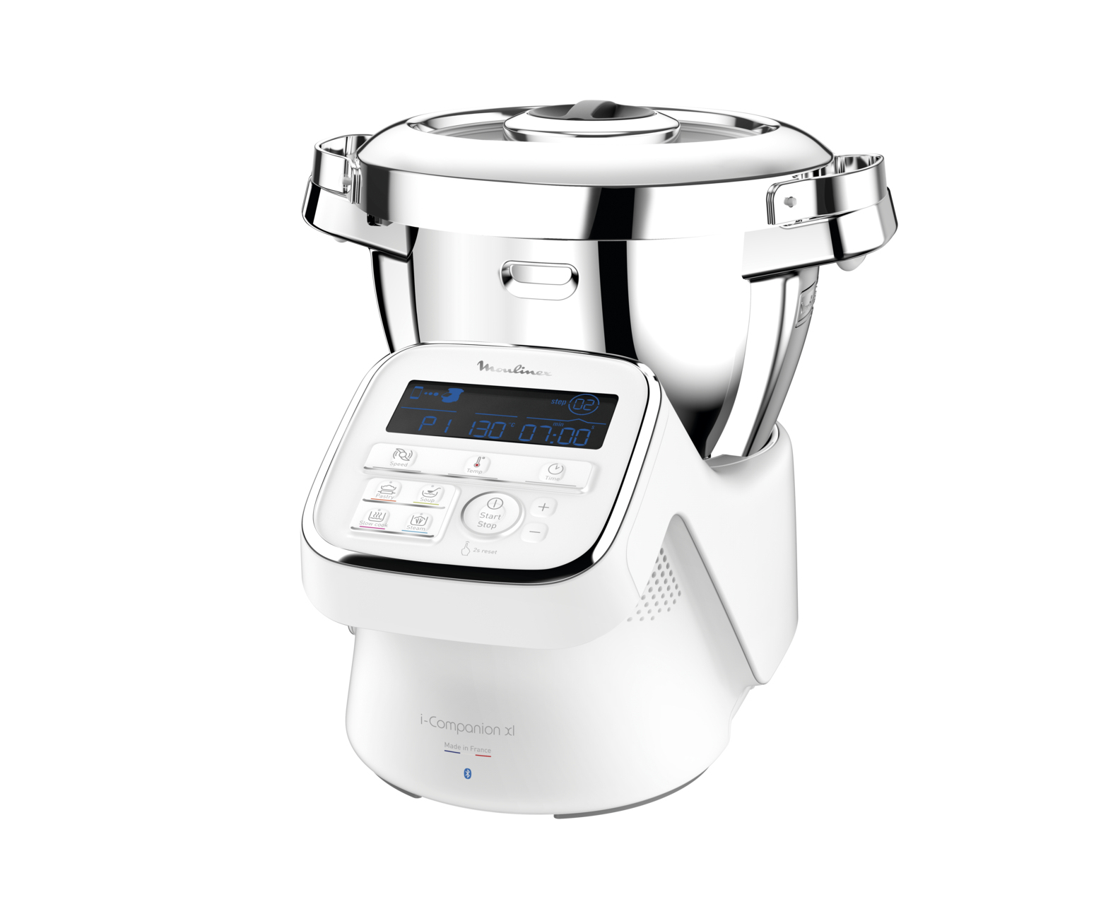 Moulinex HF908 1550 W 4.5 L Stainless steel, White – image 1