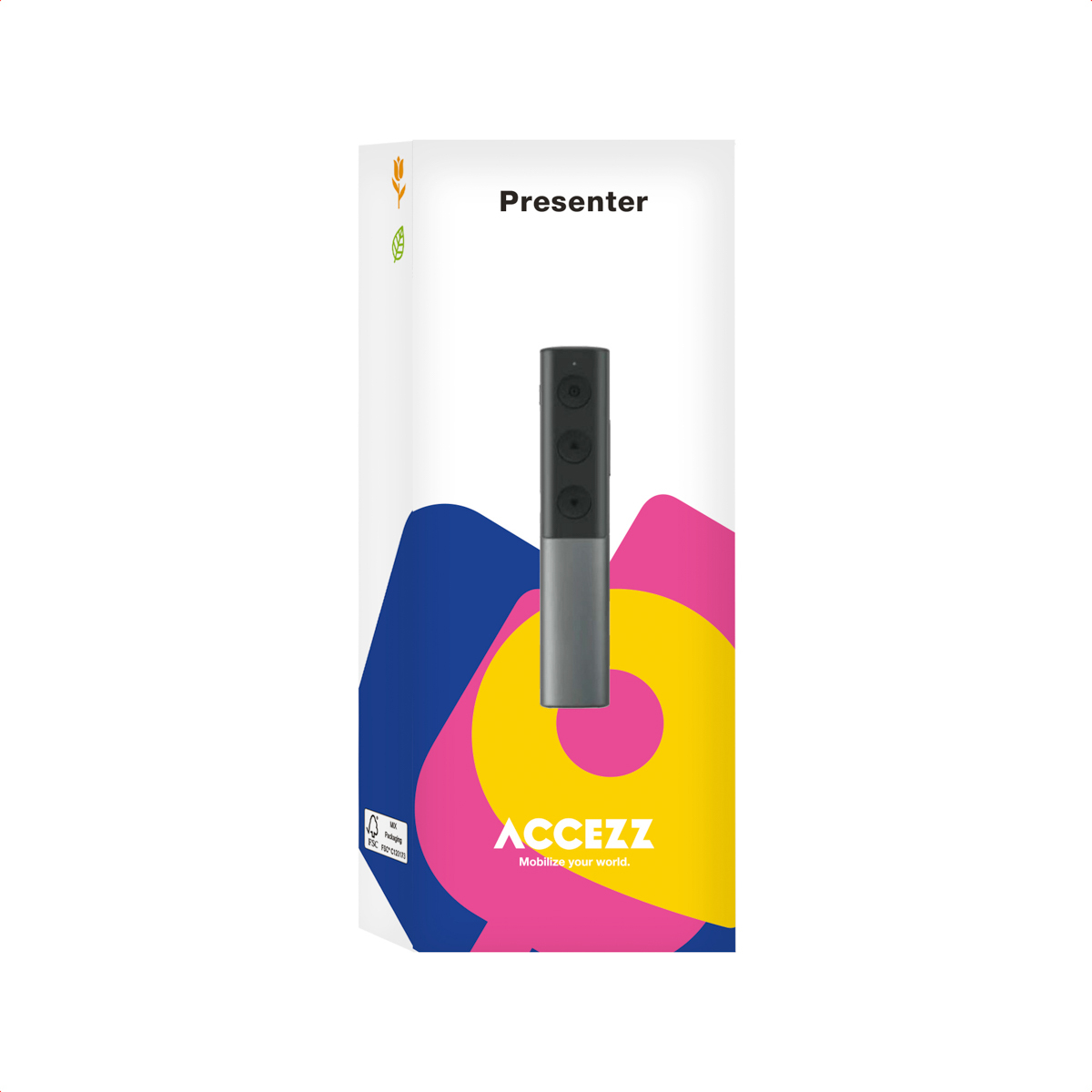 Accezz SH00082063 wireless presenter Grey – image 2