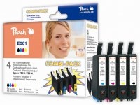 Peach Ink Cartridge Combi Pack E061 Epson T0611/T0614 colour
