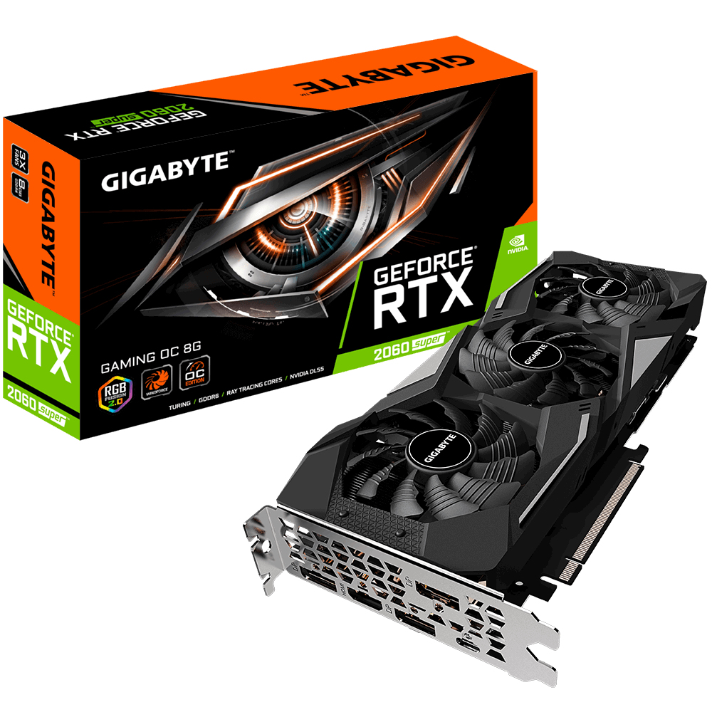 GIGABYTE GeForce RTX 2060 Super Gaming OC 8G