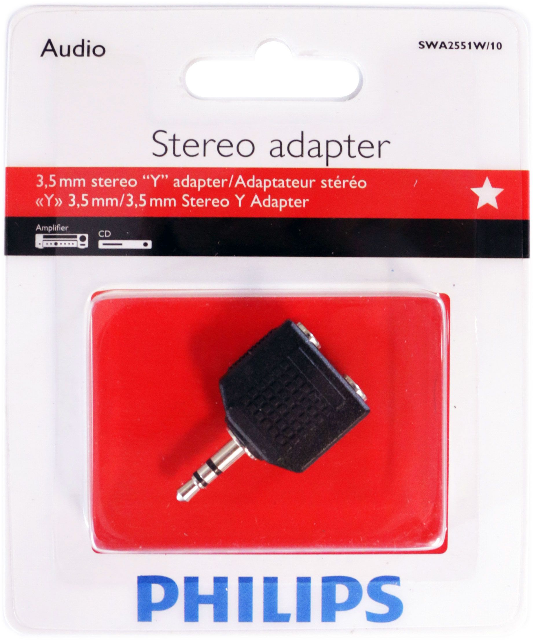 Philips Stereo Y adapter SWA2551W/10 – image 2