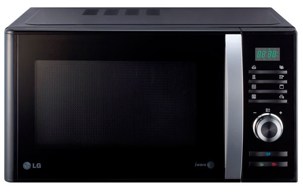 LG MH6382B microwave Black Countertop