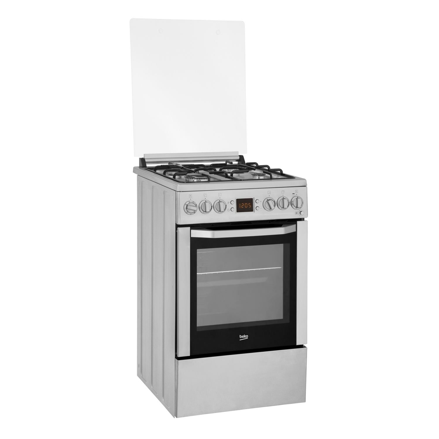 Beko CSM52310DX cooker Freestanding cooker Gas Stainless steel