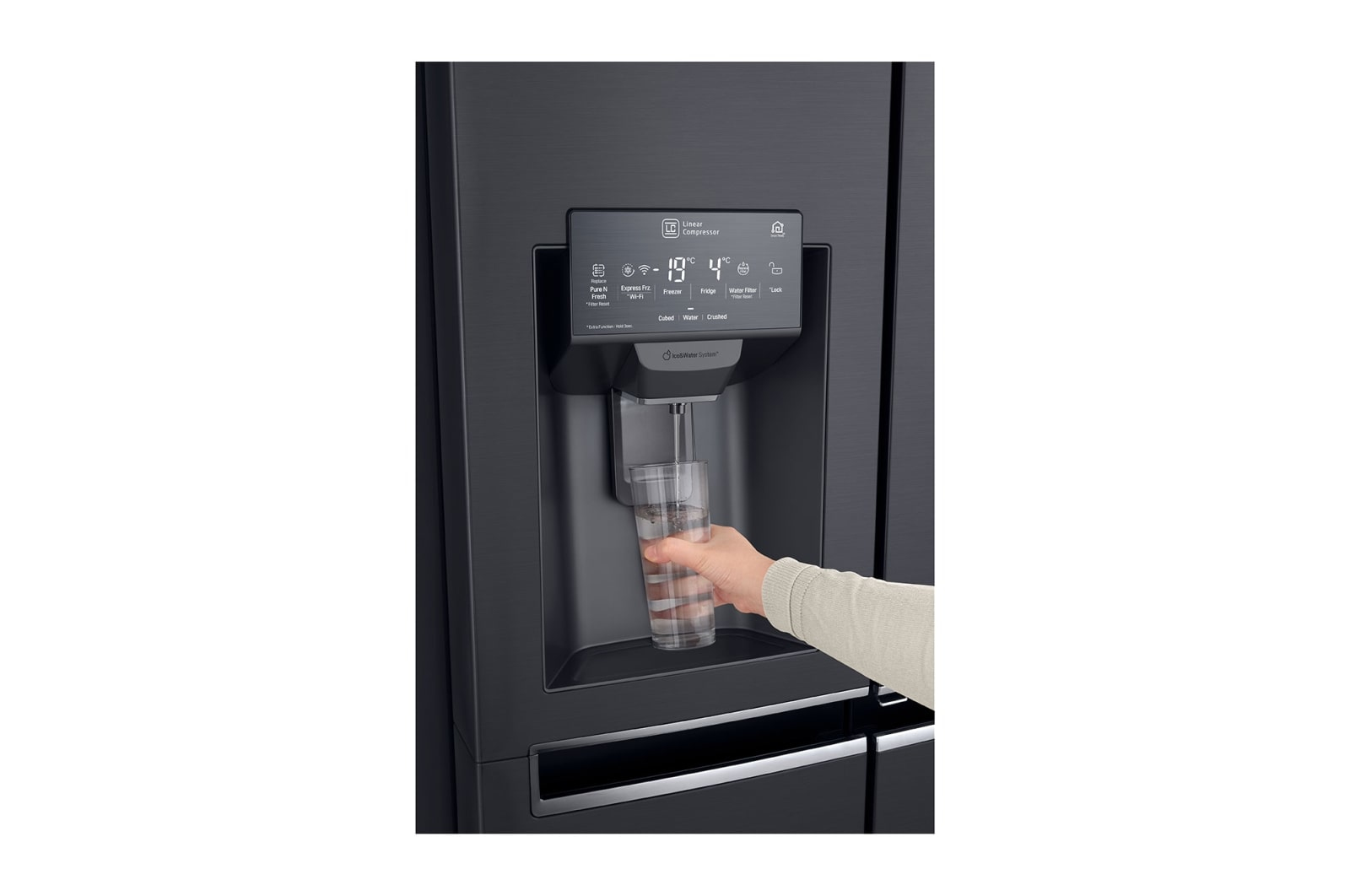 LG GSX960MCAZ side-by-side refrigerator Freestanding – image 9