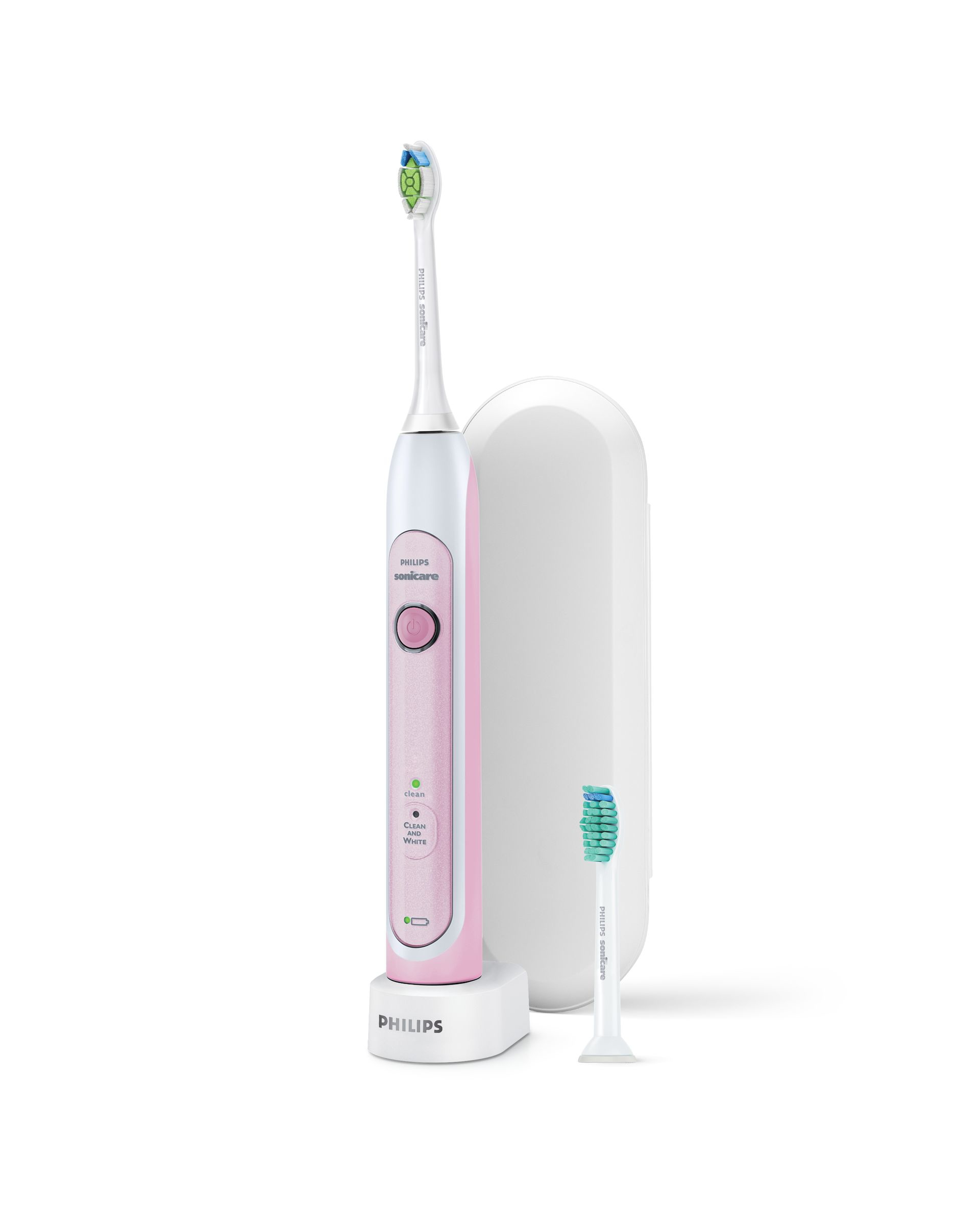 Philips Sonicare HealthyWhite HX6712/67 electric toothbrush Adult Sonic toothbrush Pink