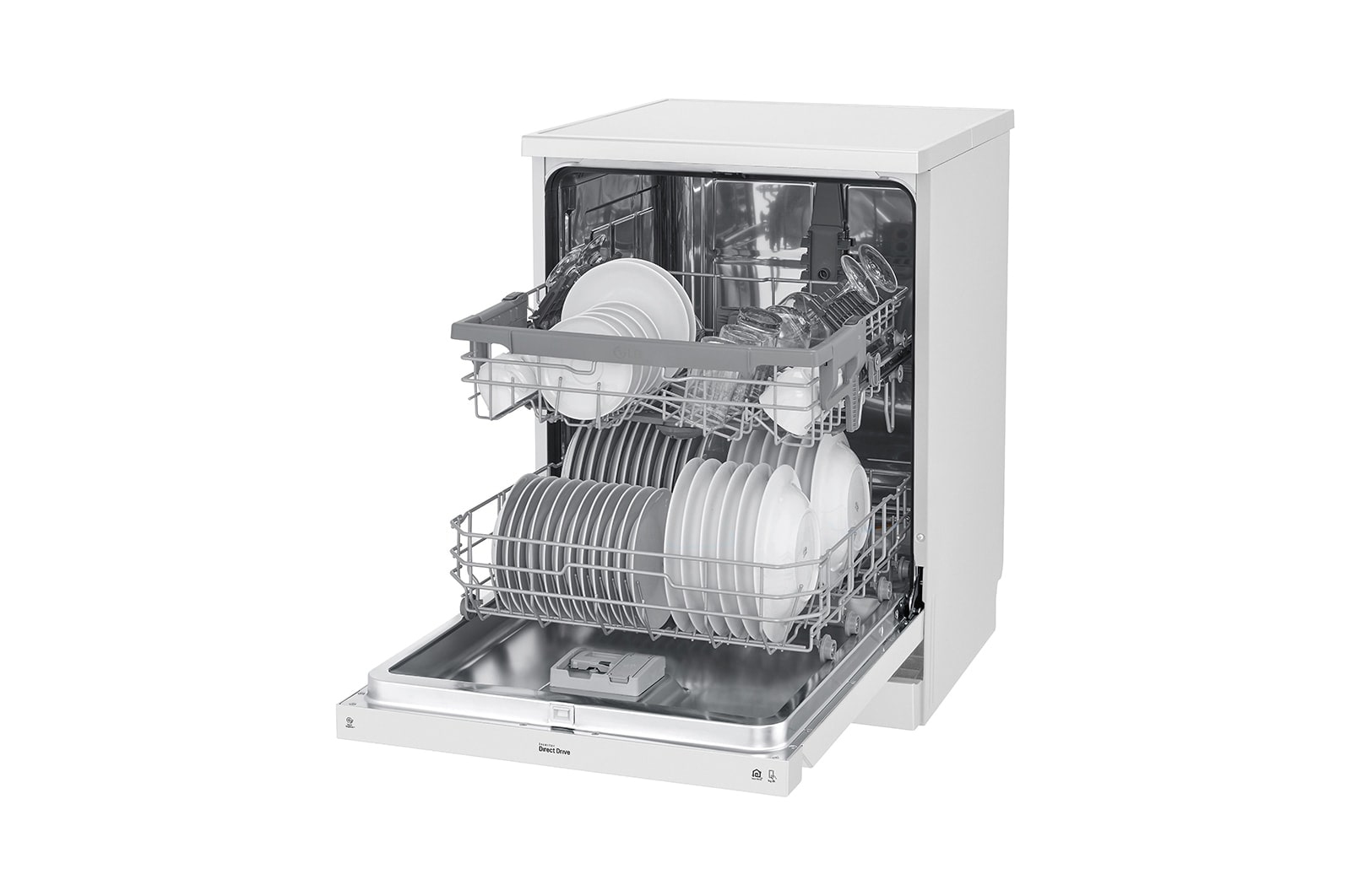 LG DF222FW dishwasher Freestanding 14 place settings – image 8