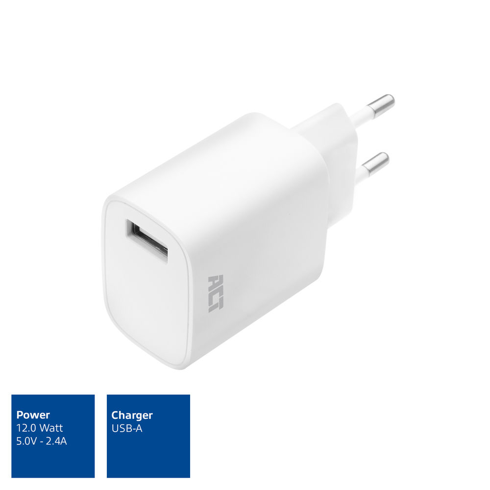 ACT USB charger, 1-port, 2.4A – image 4