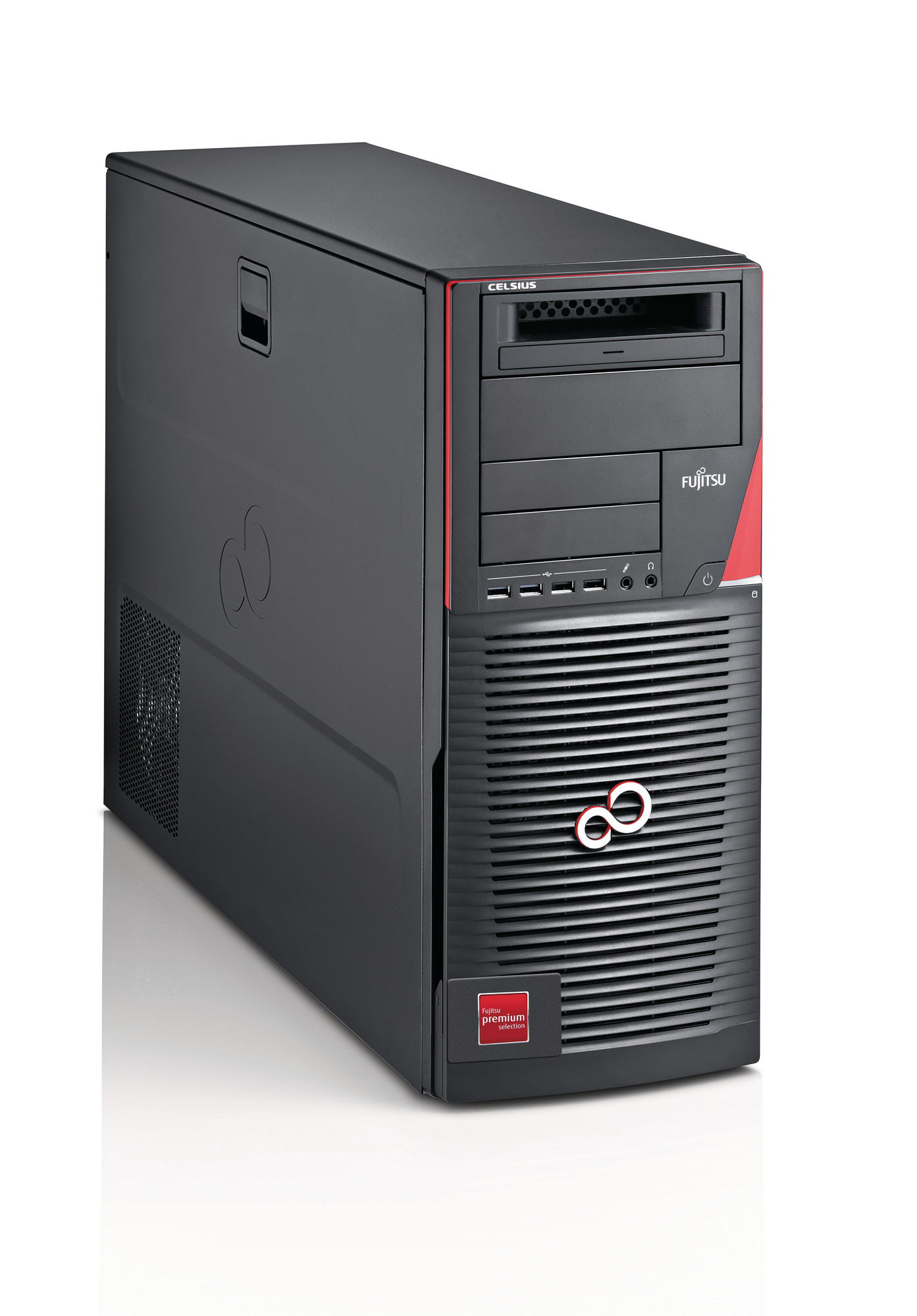 Fujitsu CELSIUS R940 Intel® Xeon® E5 v4 E5-2630V4 32 GB DDR4-SDRAM 512 GB SSD Windows 7 Professional Tower Workstation Black image 4