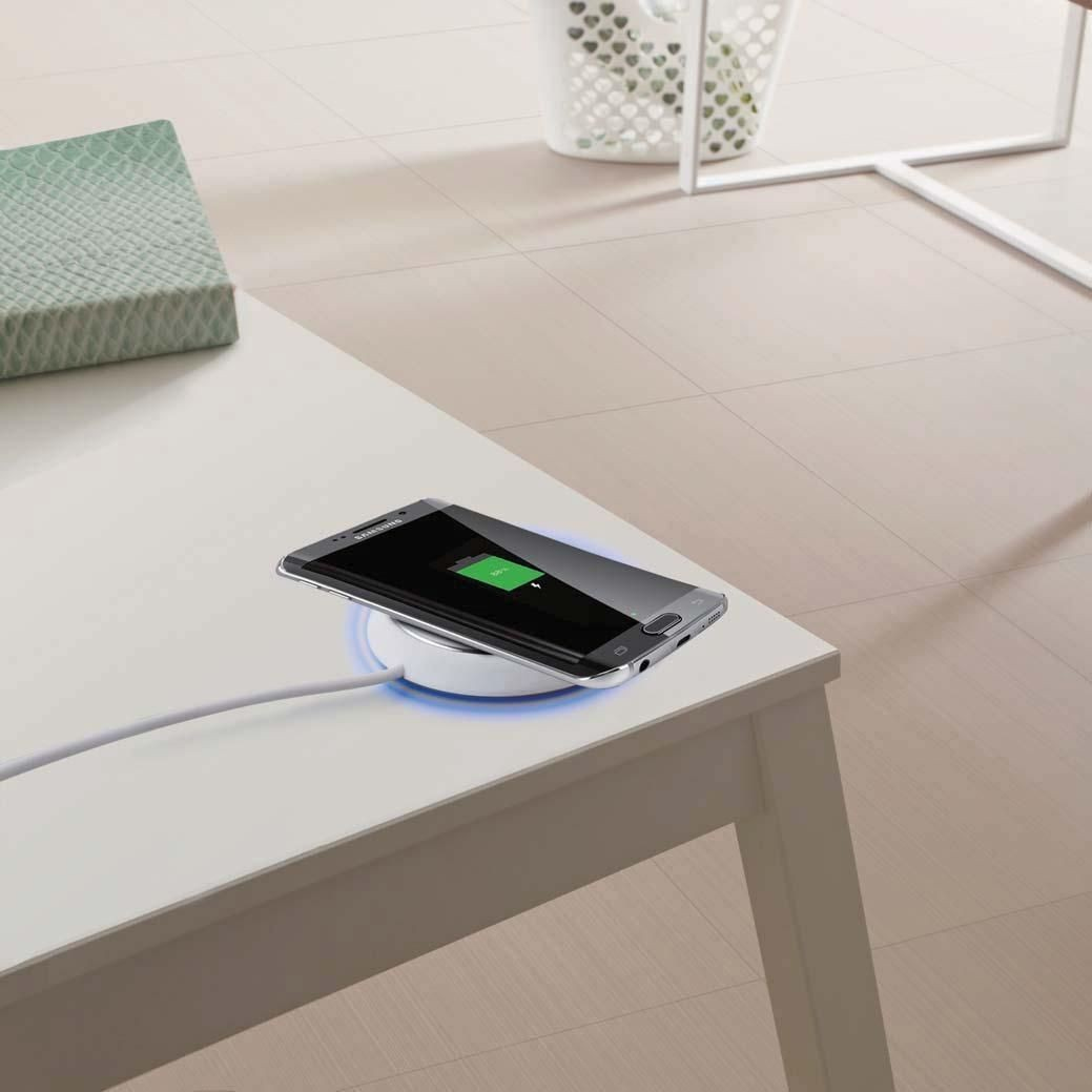 Techly Qi Universal White USB Indoor – image 4