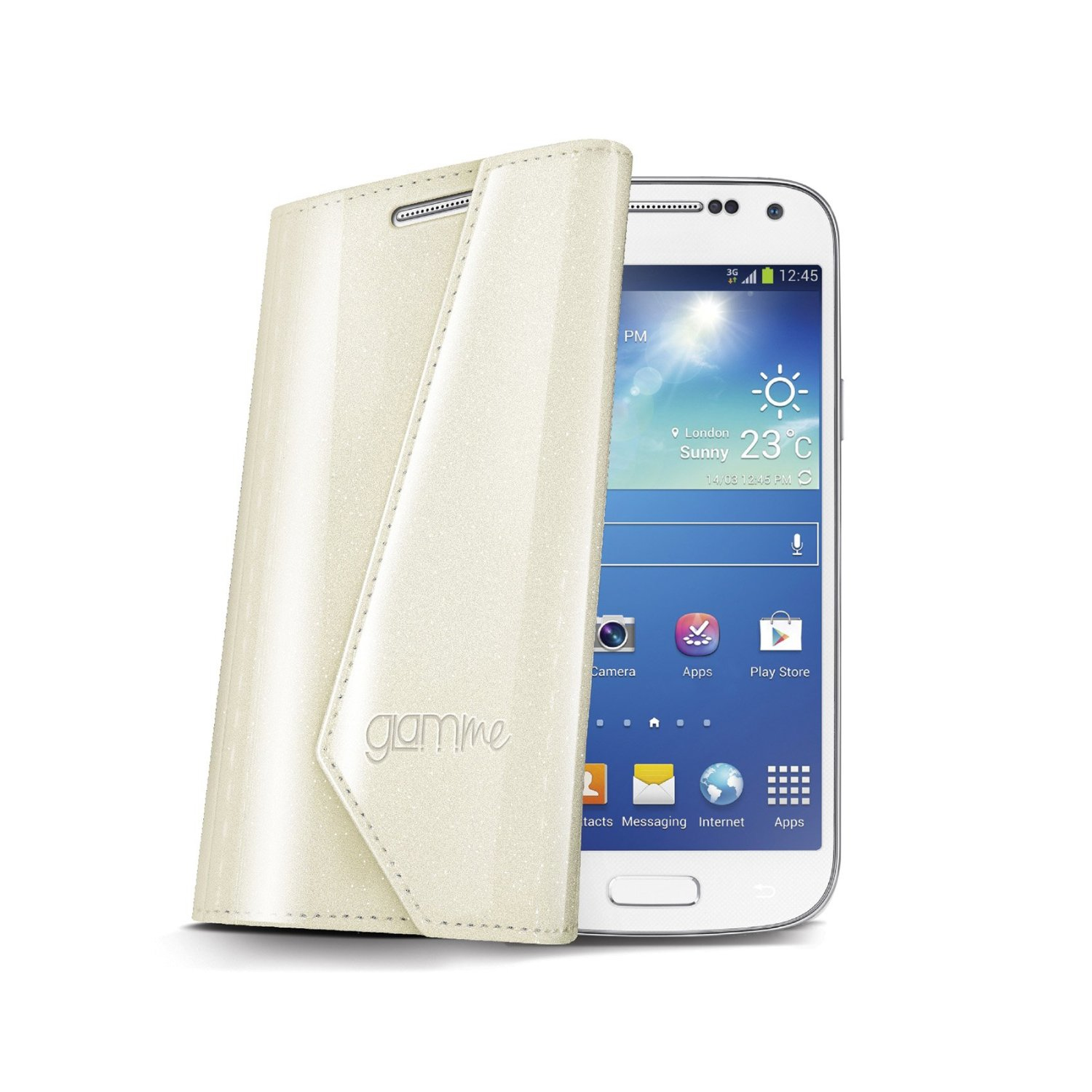 Celly LADY332WH mobile phone case Wallet case White