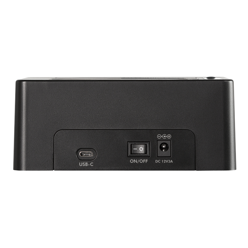 LogiLink QP0028 storage drive docking station USB 3.2 Gen 2 (3.1 Gen 2) Type-C Black – image 7