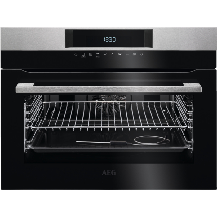 AEG KPK742220M 43 L Black, Stainless steel