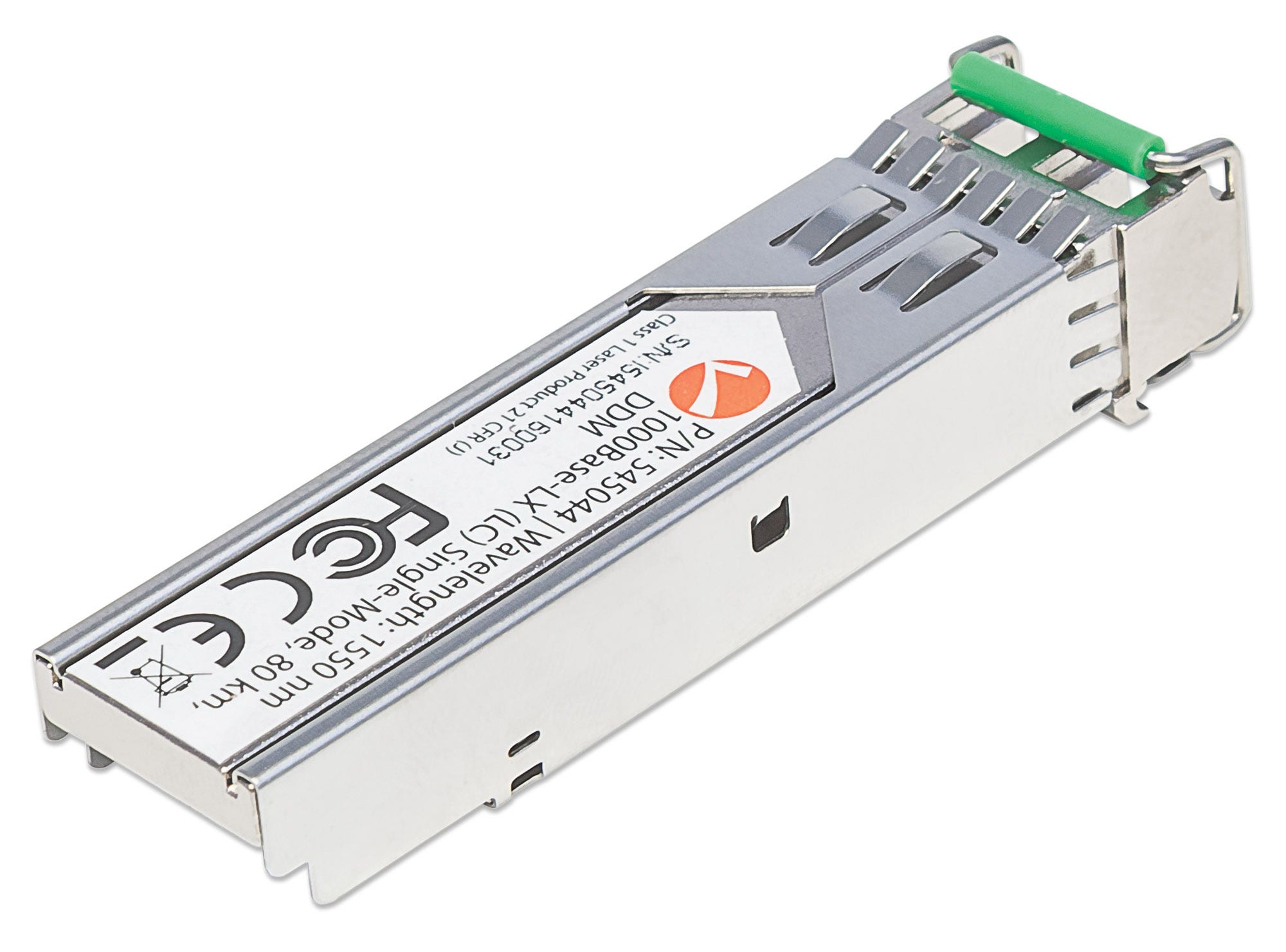 Intellinet Transceiver Module Optical, Gigabit Fiber SFP, 1000Base-Lx (LC) Single-Mode Port, 80km, Wavelength 1550nm, MSA Compliant, Equivalent to Cisco GLC-ZX- – image 3