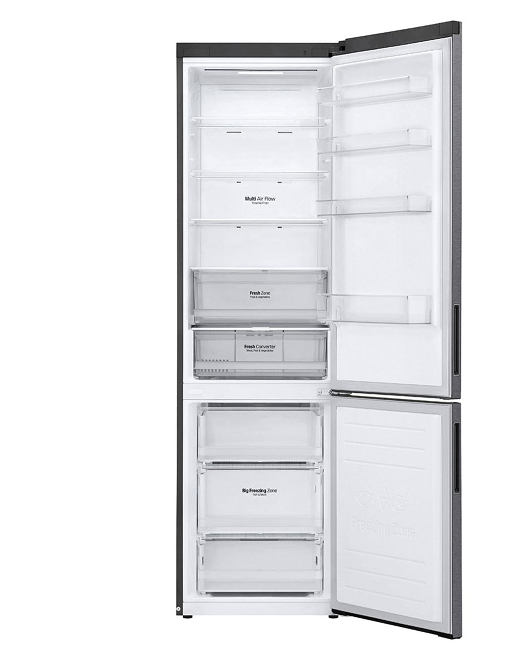 LG GBP62DSXCC fridge-freezer Freestanding – image 3