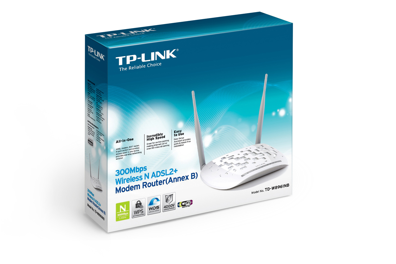 TP-Link TD-W8961NB wireless router Fast Ethernet – image 2