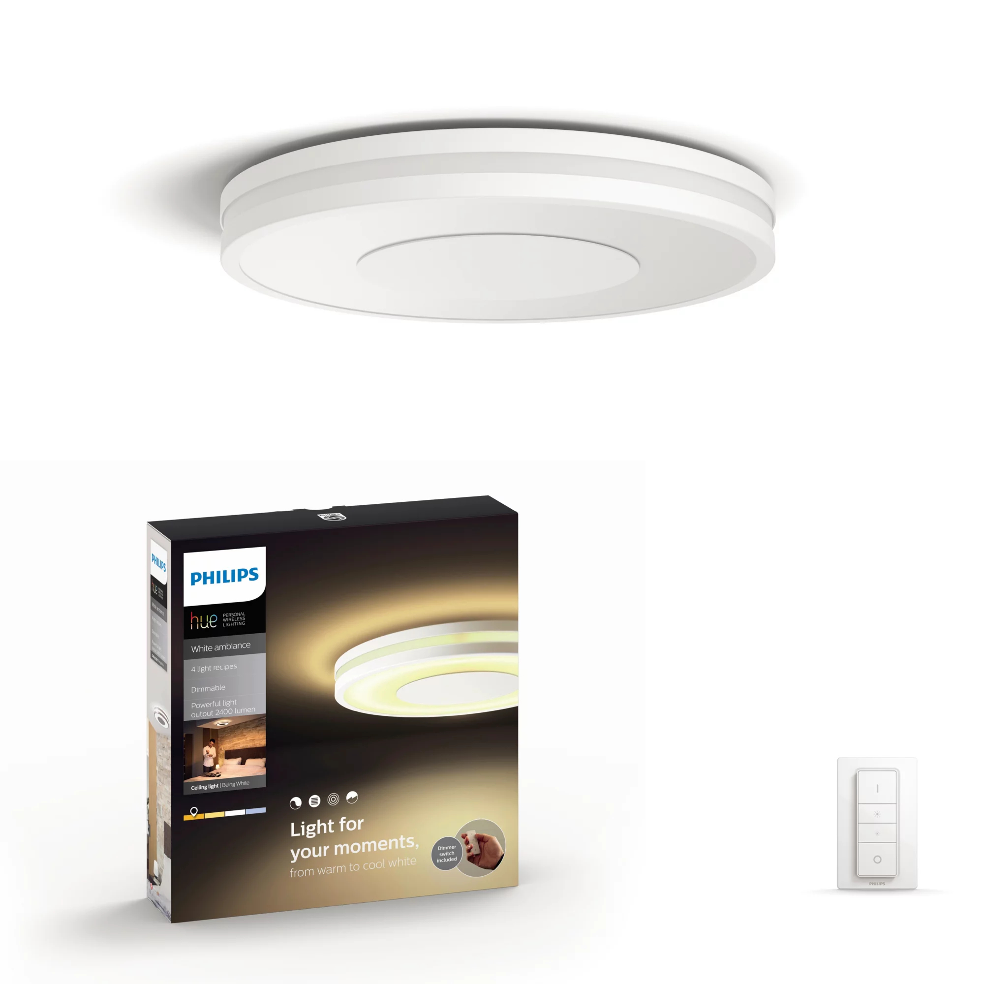 Philips by Signify Philips Hue White ambience Being ceiling light