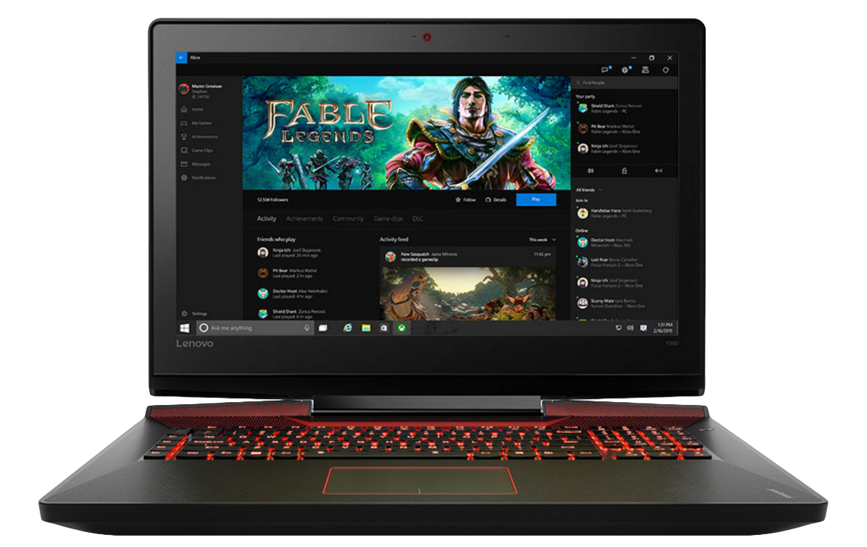 Lenovo IdeaPad Y910-17 Intel® Core™ i7 i7-6820HK Laptop – image 1
